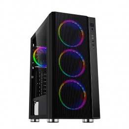 Carcasa PC Spacer Rainbow, Middle Tower, Gaming
